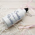 Personalised Sweating For The Wedding Water Bottle