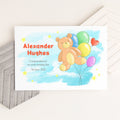 Personalised Personalised Teddy Bear Balloon Framed Print