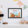 Personalised Personalised Teddy Bear Picnic Framed Print