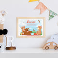 Personalised Personalised Teddy Bear Picnic Framed Print