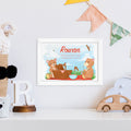 Personalised Personalised Teddy Bear Picnic Framed Print
