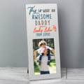Personalised This Is What Awesome Looks Like Silver 2x3 Inch Photo Frame