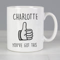 Personalised Thumbs Up Mug