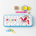 Personalised Girl's Unicorn Pencil Case Tin