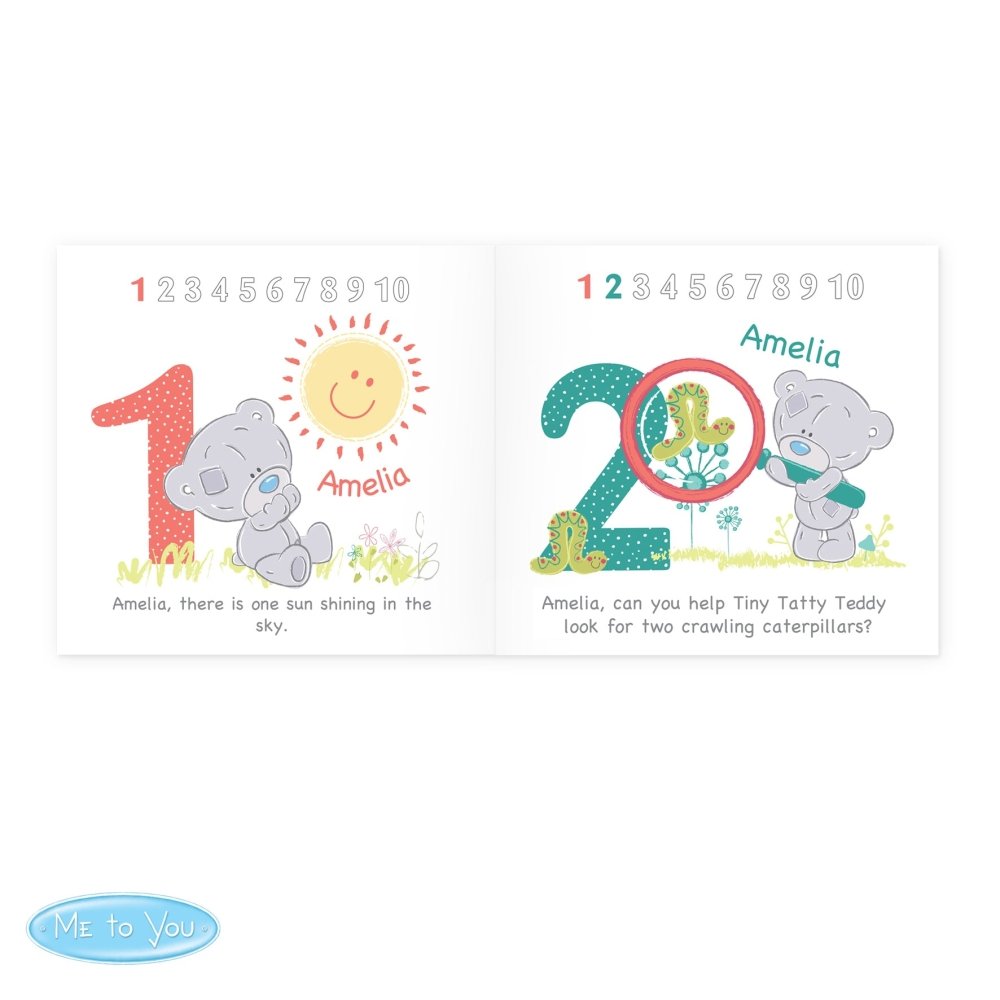 Personalised Tiny Tatty Teddy Learning Adventure Book