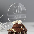 Personalised Traditional Birthday Big Age Cake Topper