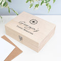 Personalised Personalised Travel Memories Box