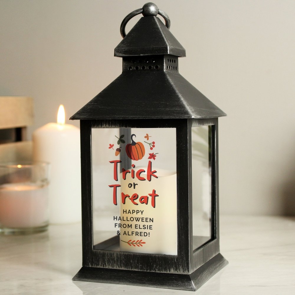 Personalised Trick Or Treat Lantern