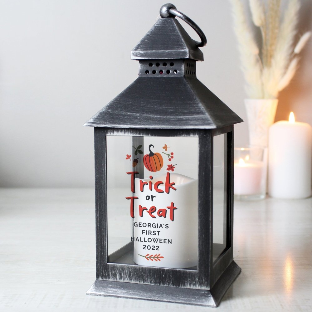 Personalised Trick Or Treat Lantern