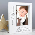 Personalised 'truly Blessed' First Holy Communion 5x7 Inch Box Photo Frame