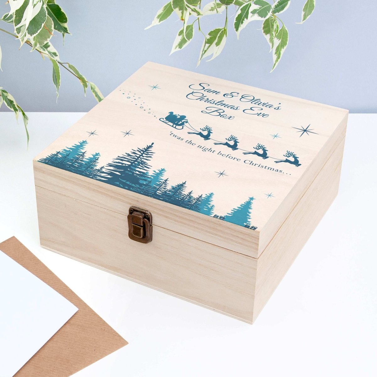 Personalised T'was The Night Before Christmas Box