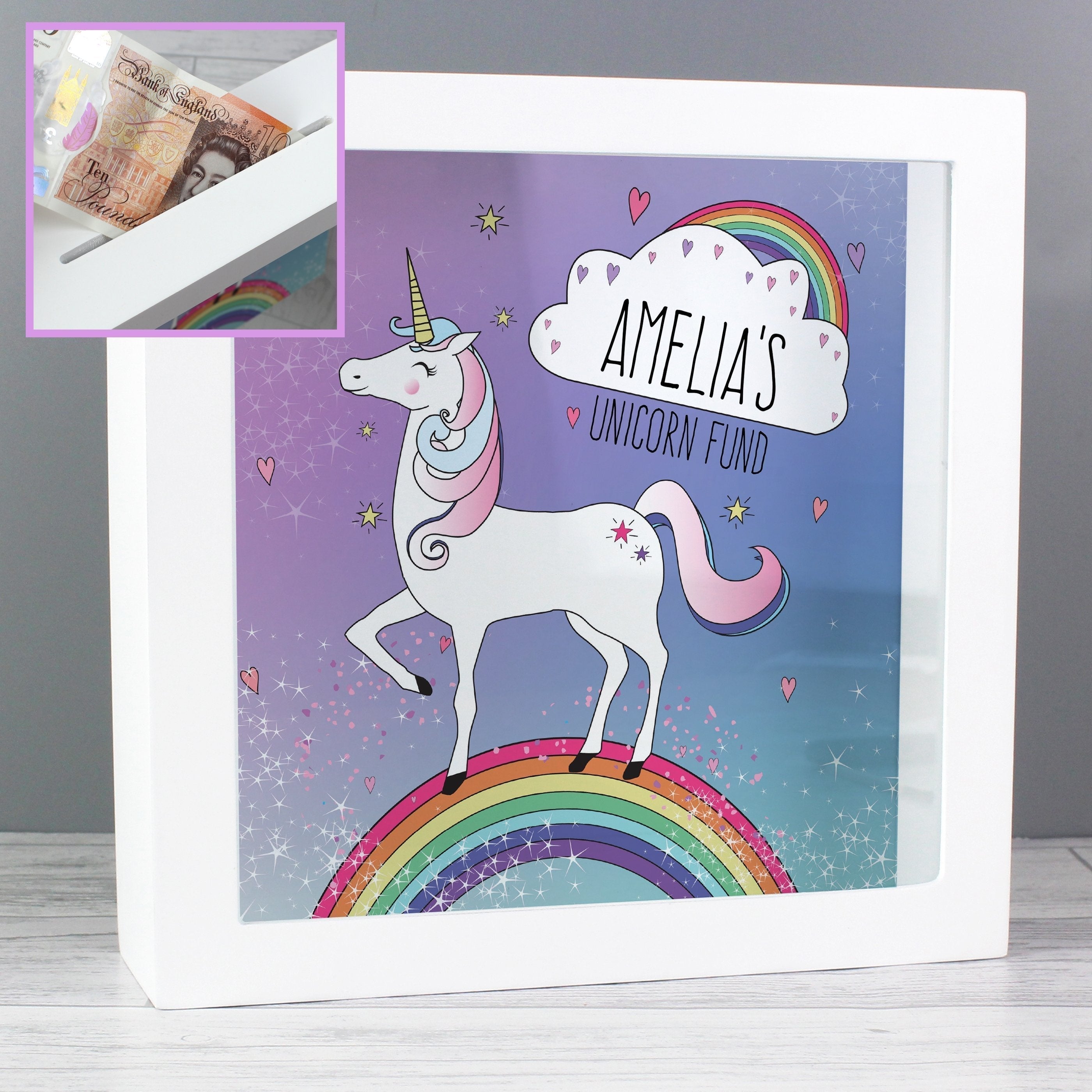 Personalised Unicorn Fund Box
