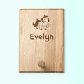 Personalised Unicorn Peg Hook