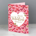 Personalised Valentine's Day Confetti Hearts Card