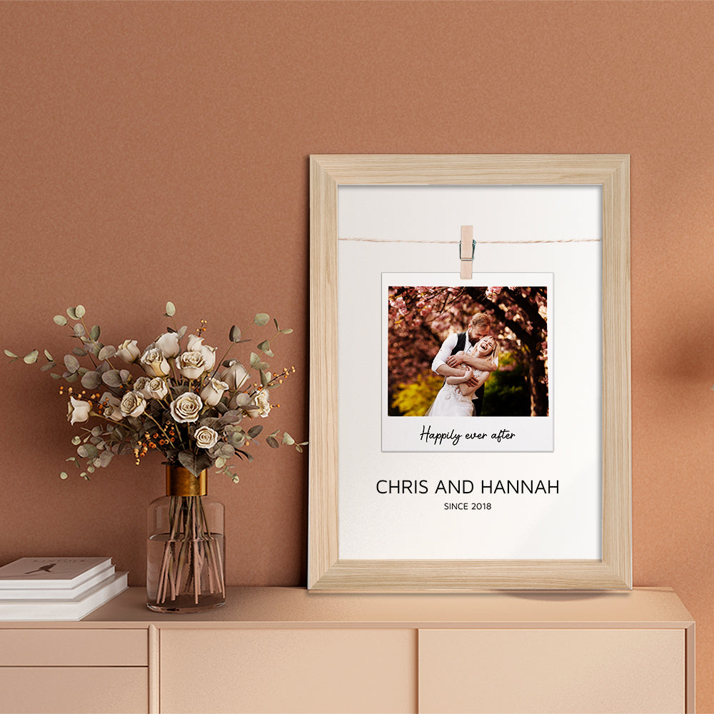 Personalised Personalised Valentine's Polaroid Print