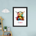 Personalised Personalised Watercolour Panda Gaming Print