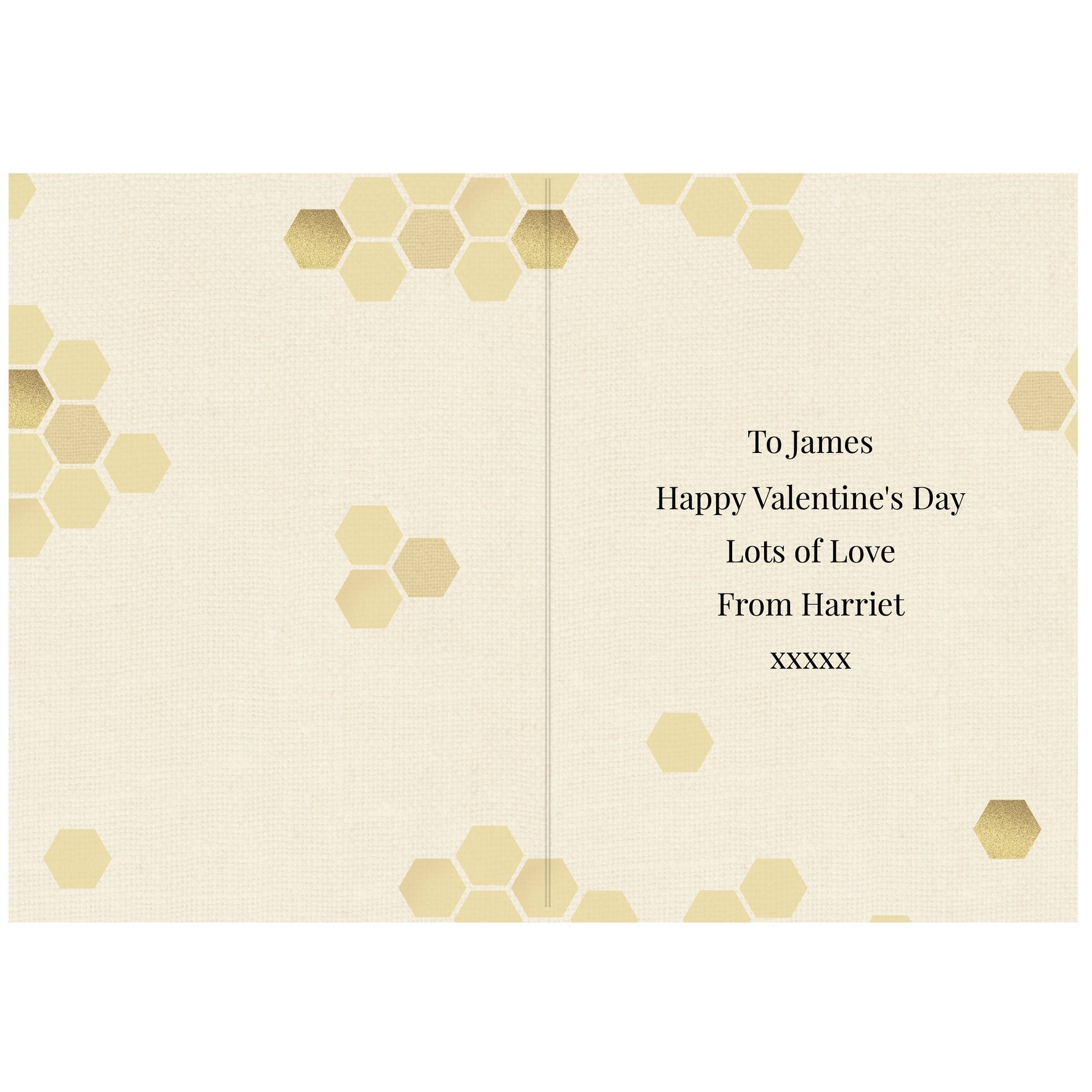 Personalised We Bee-Long Together Card