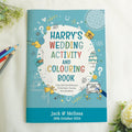 Personalised Wedding Activity Book For Boys