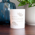Personalised Personalised Wedding Date Candle Holder