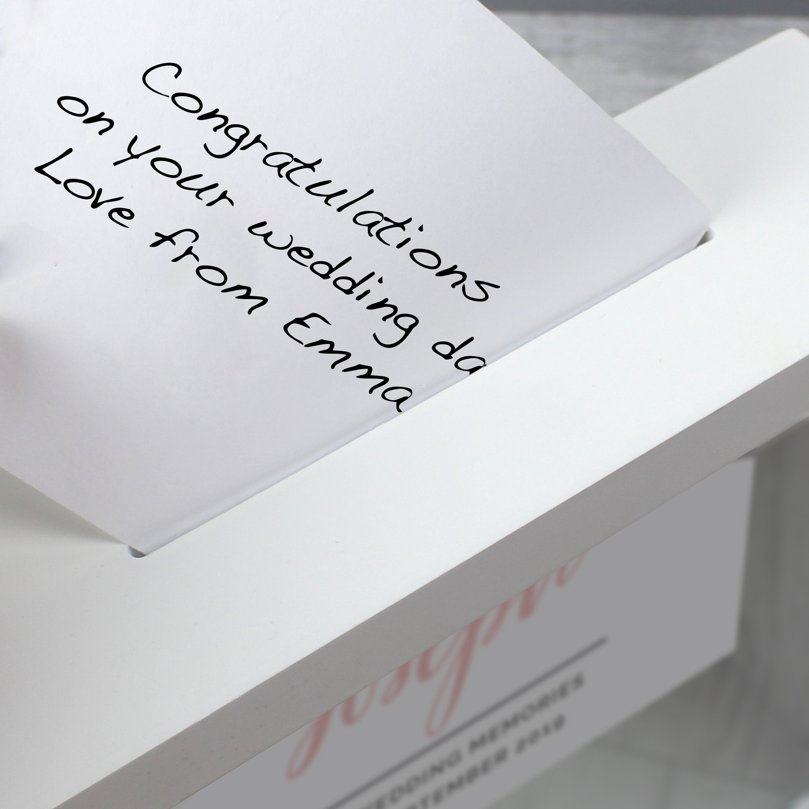 Personalised Wedding Fund And Keepsake Box