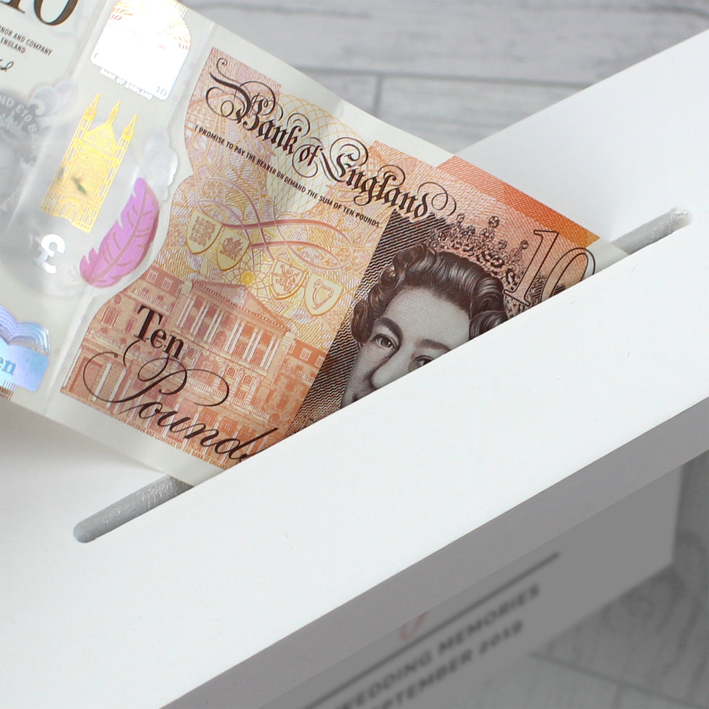 Personalised Wedding Fund And Keepsake Box