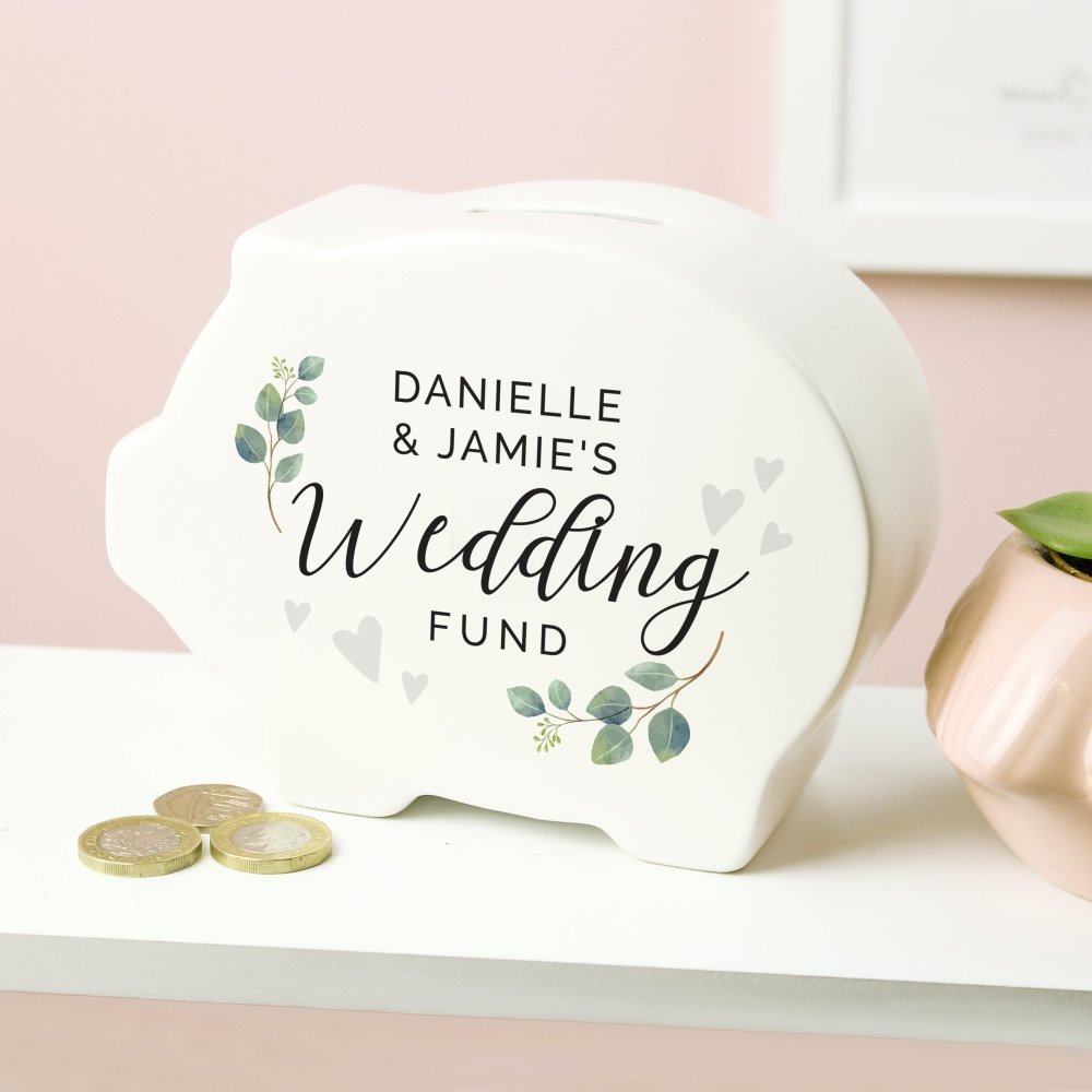 Personalised Wedding Piggy Bank