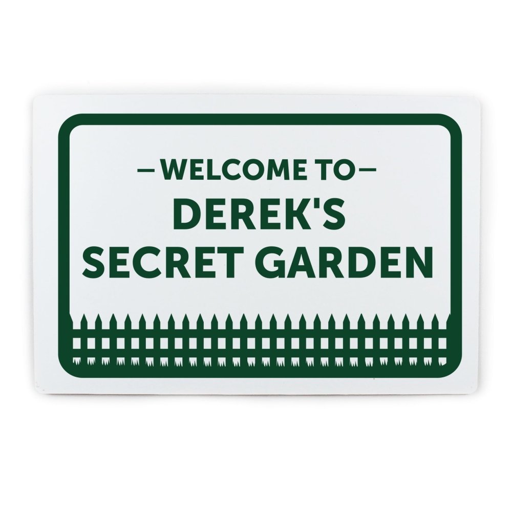 Personalised Welcome To Sign