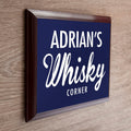 Personalised Whisky Corner Plaque