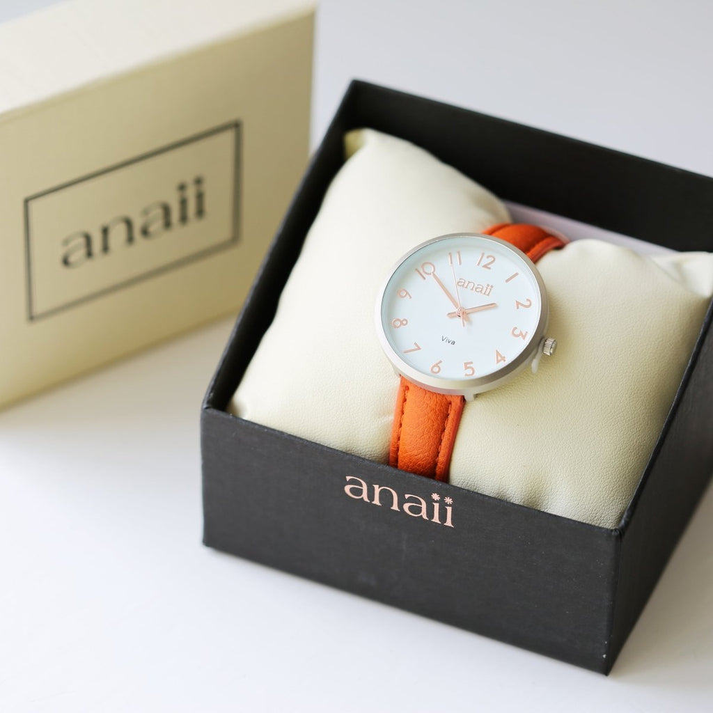Personalised Women's Blush Red Anaii Watch