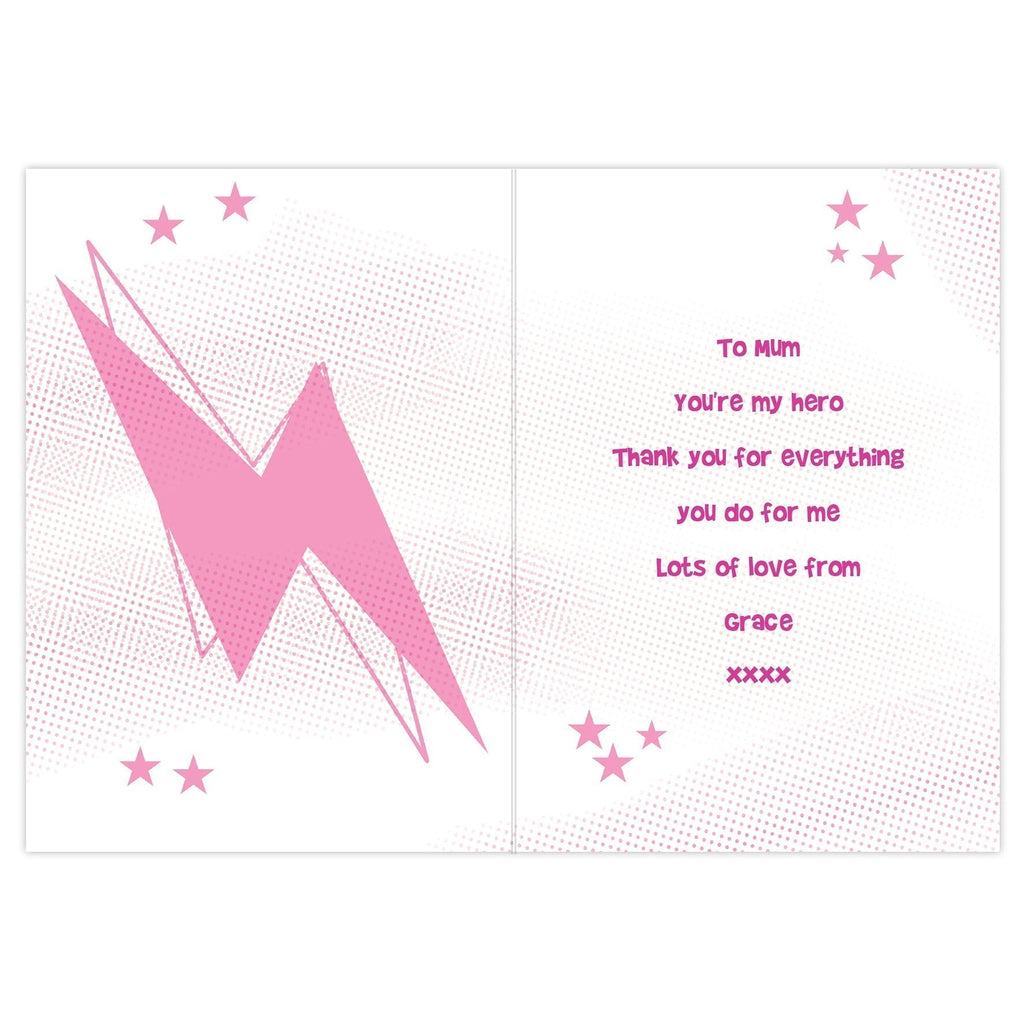 Personalised Wonder Womum Card