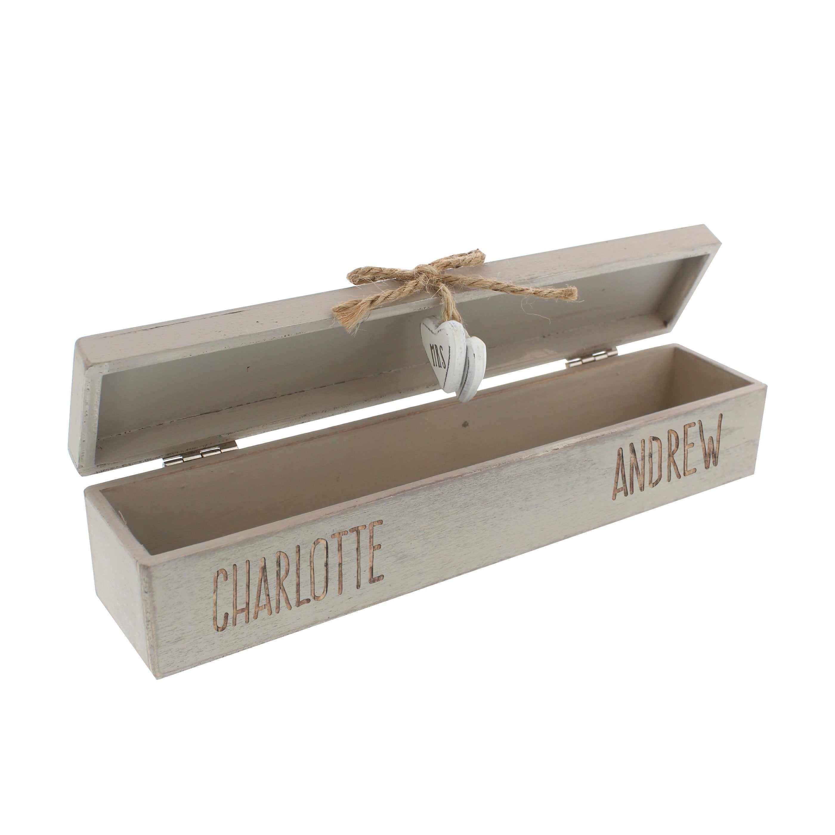 Personalised Wooden Wedding Certificate Holder