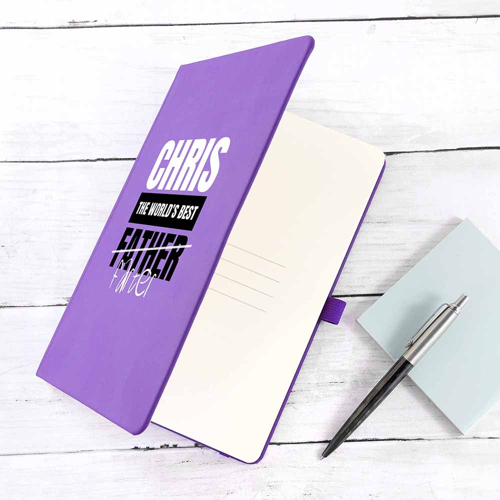 Personalised Personalised World's Best Farter A5 Notebook