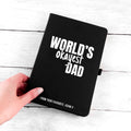 Personalised Personalised World's Okayest Dad A5 Notebook
