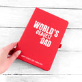 Personalised Personalised World's Okayest Dad A5 Notebook