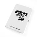 Personalised Personalised World's Okayest Dad A5 Notebook