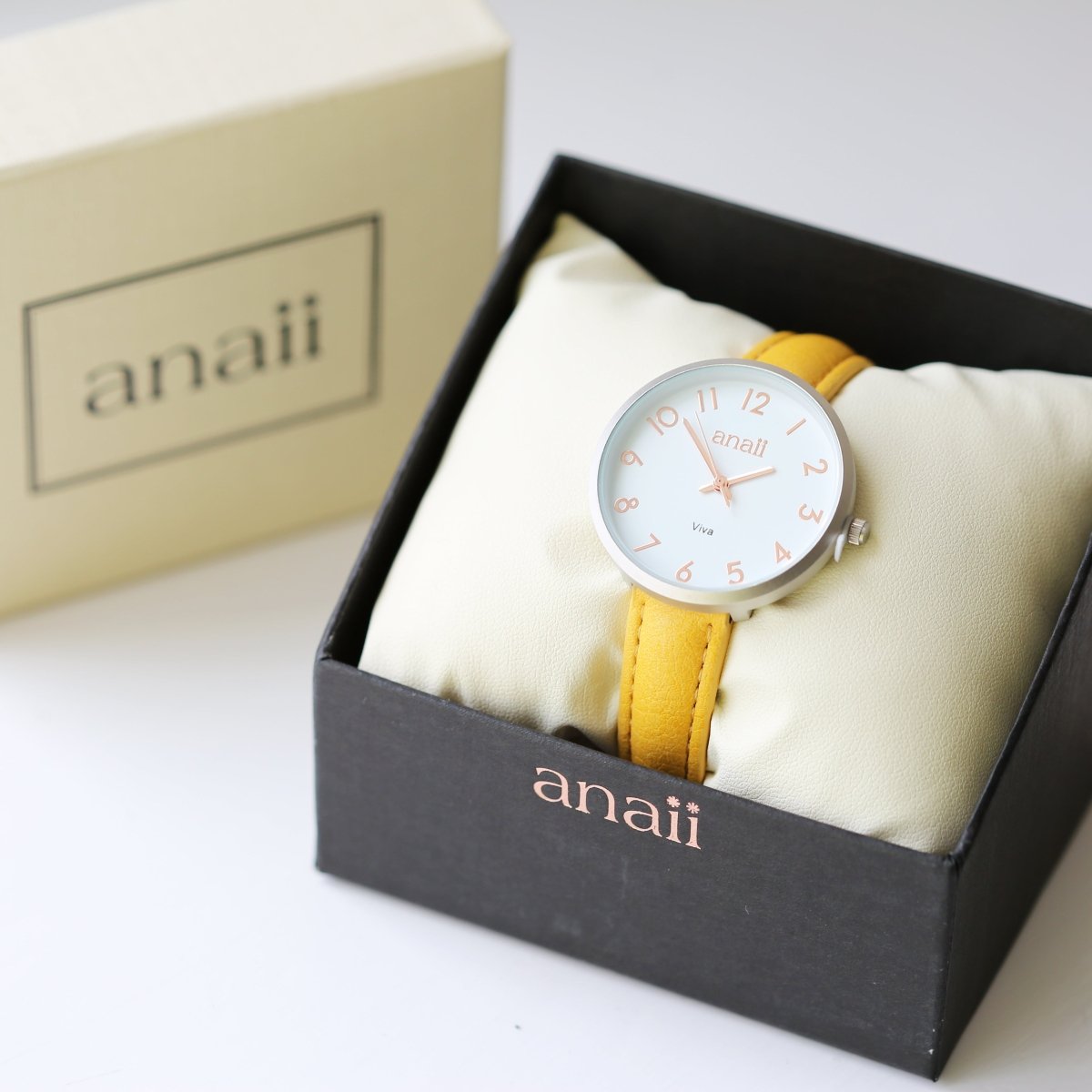Personalised Yellow Watch Anaii