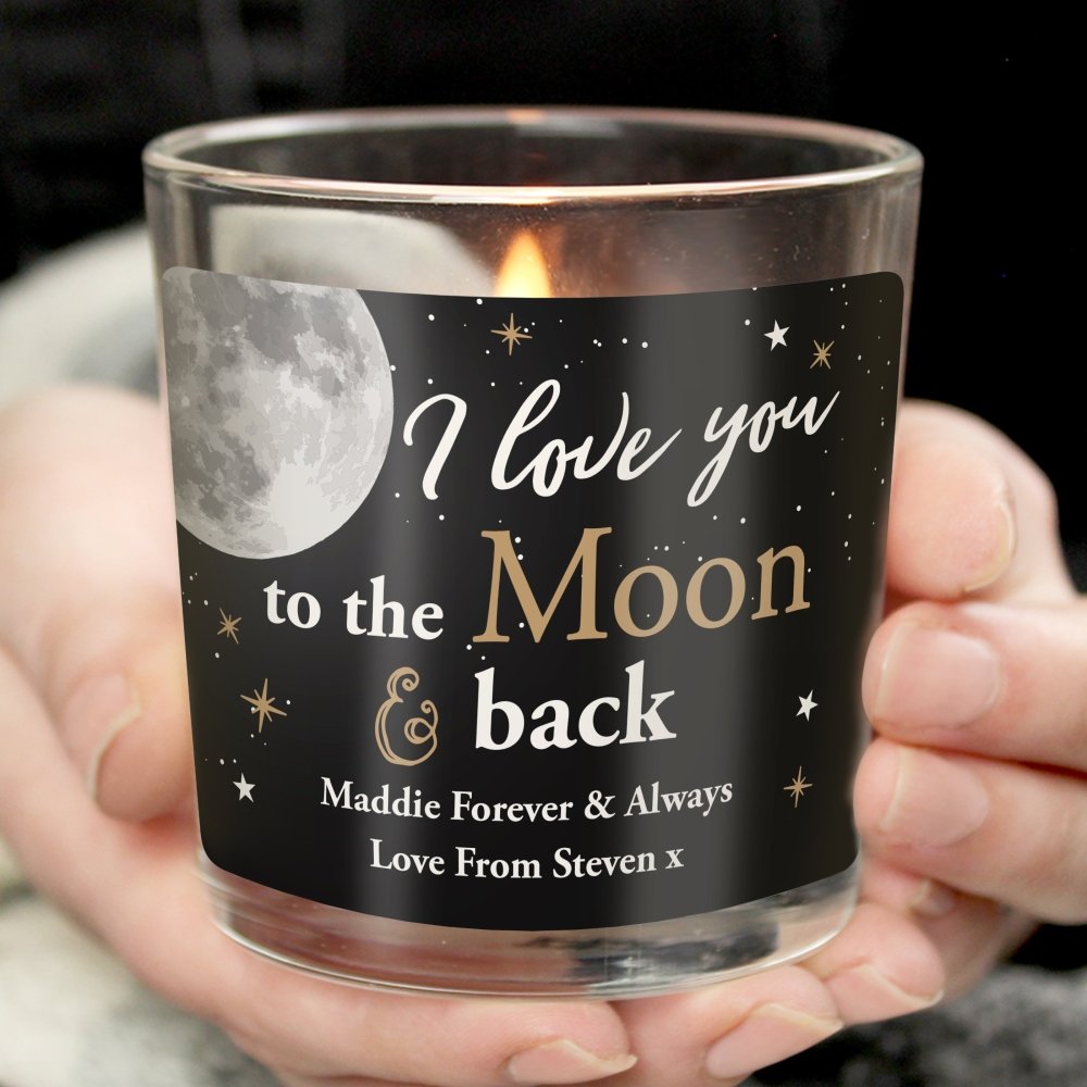 Personalised You Are My Sun My Moon Scented Jar Candle