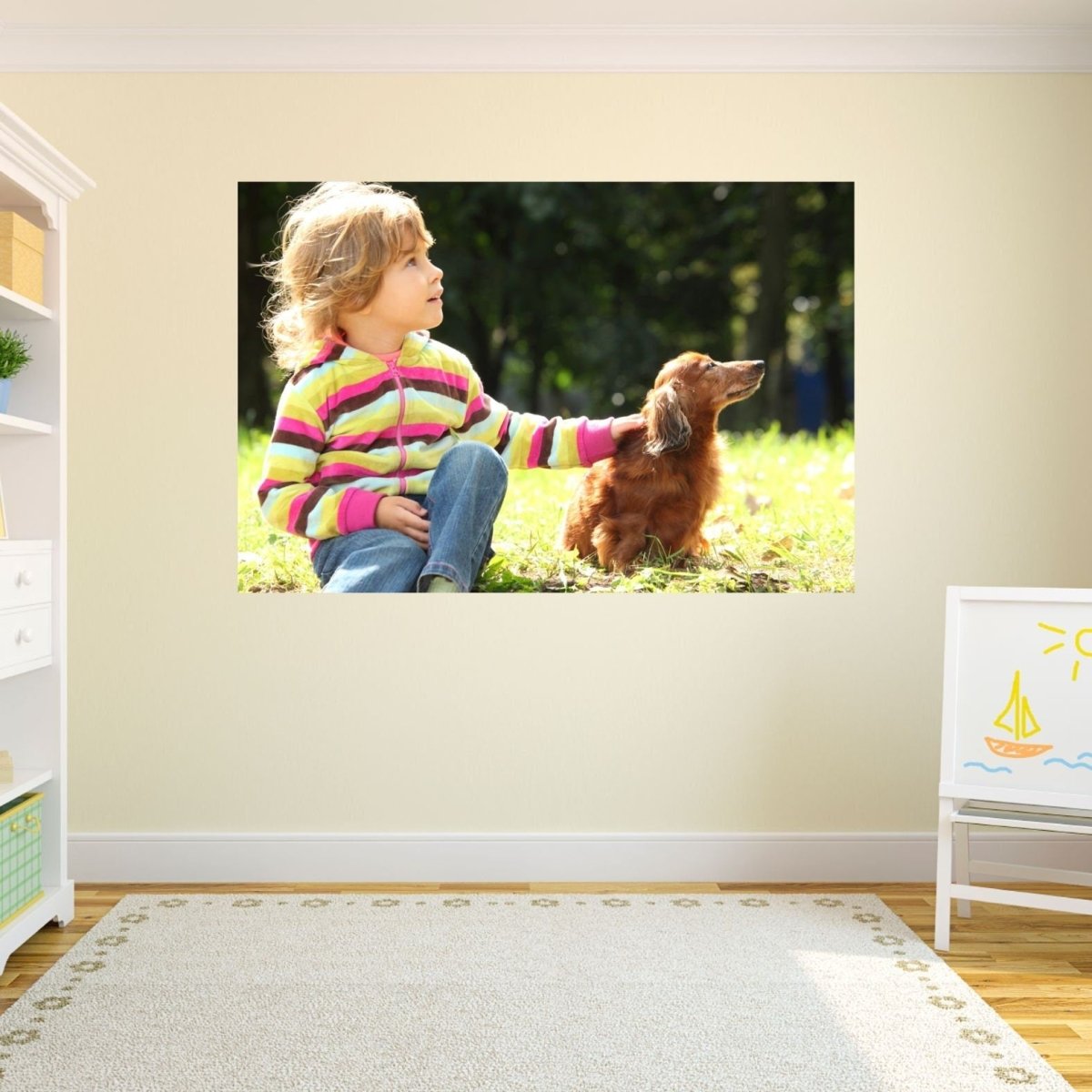 Personalised 'Your Photo' Wall Poster Sticker