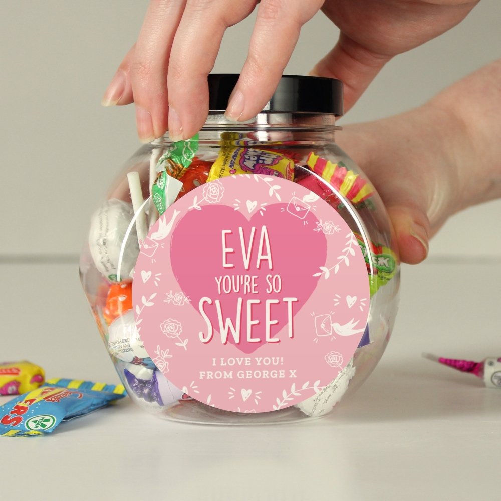 Personalised You're So Sweet, Sweet Jar