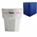 Plastic White Rocks Whisky Tumbler with Gift Box