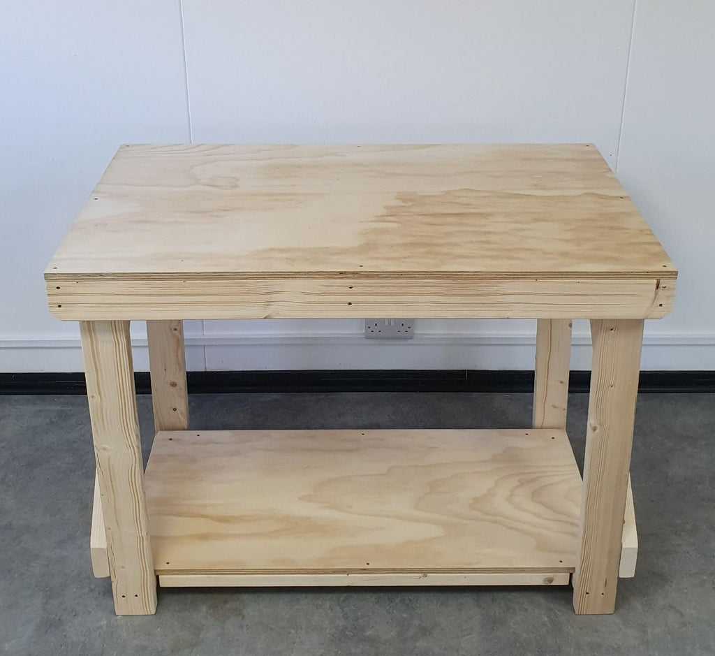 Wooden Workbench Superior Strength 18mm Plywood Top