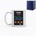 Printed Mug with Name Retro Space Arcade Game Design, Gift Boxed, Personalise with any name for any gamer