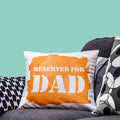 Personalised Reserved For... Watercolour Cushion Cover