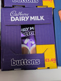 10 x Cadbury Dairy Milk Buttons £1.69 RRP Price Marked