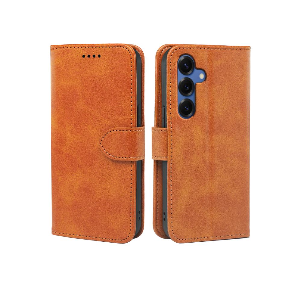Samsung Galaxy S26 Series Book Flip Case Leather Wallet