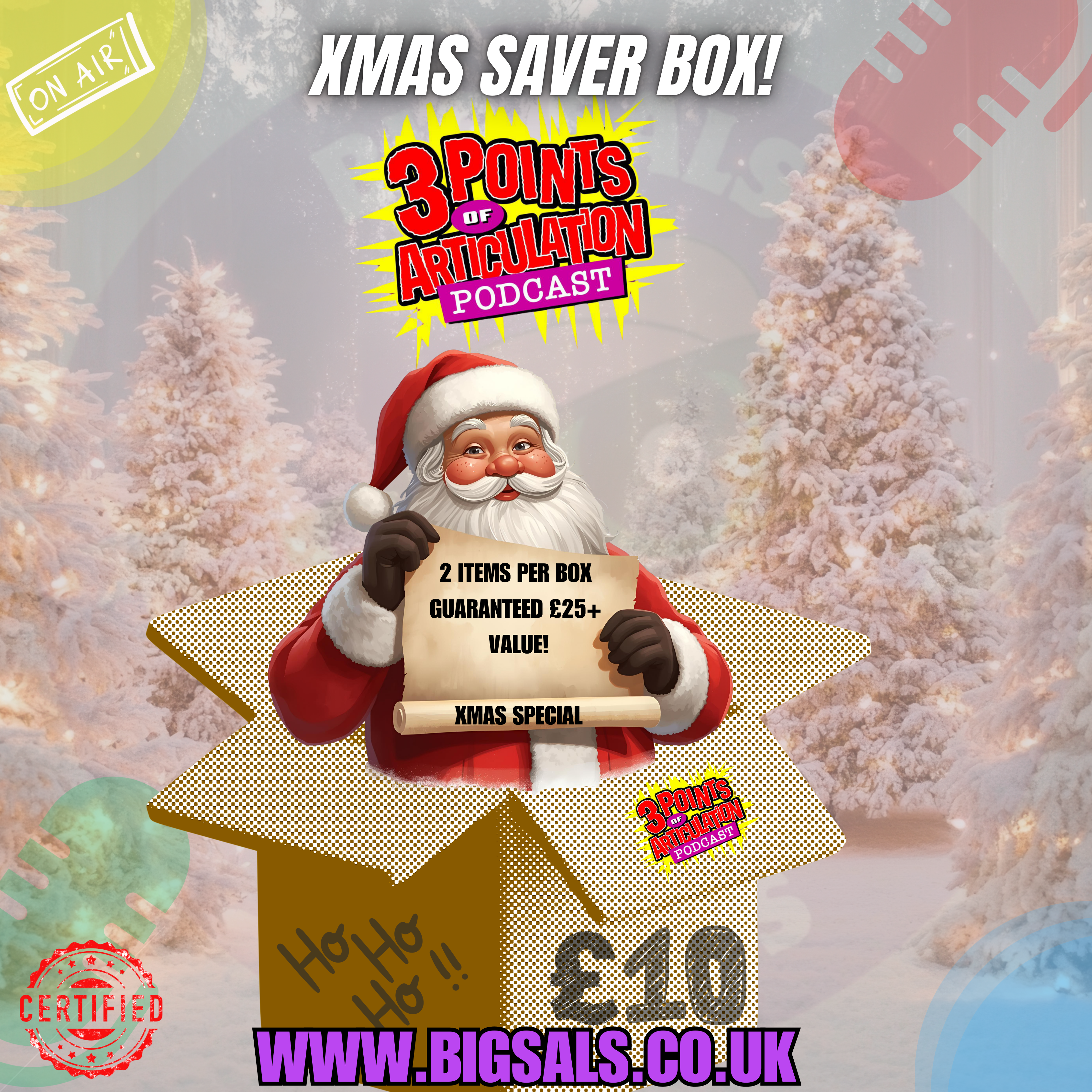 3POA Festive Saver Box!