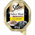 Sheba Select Slices Cat Food Tray with Chicken in Gravy,  22x 85g