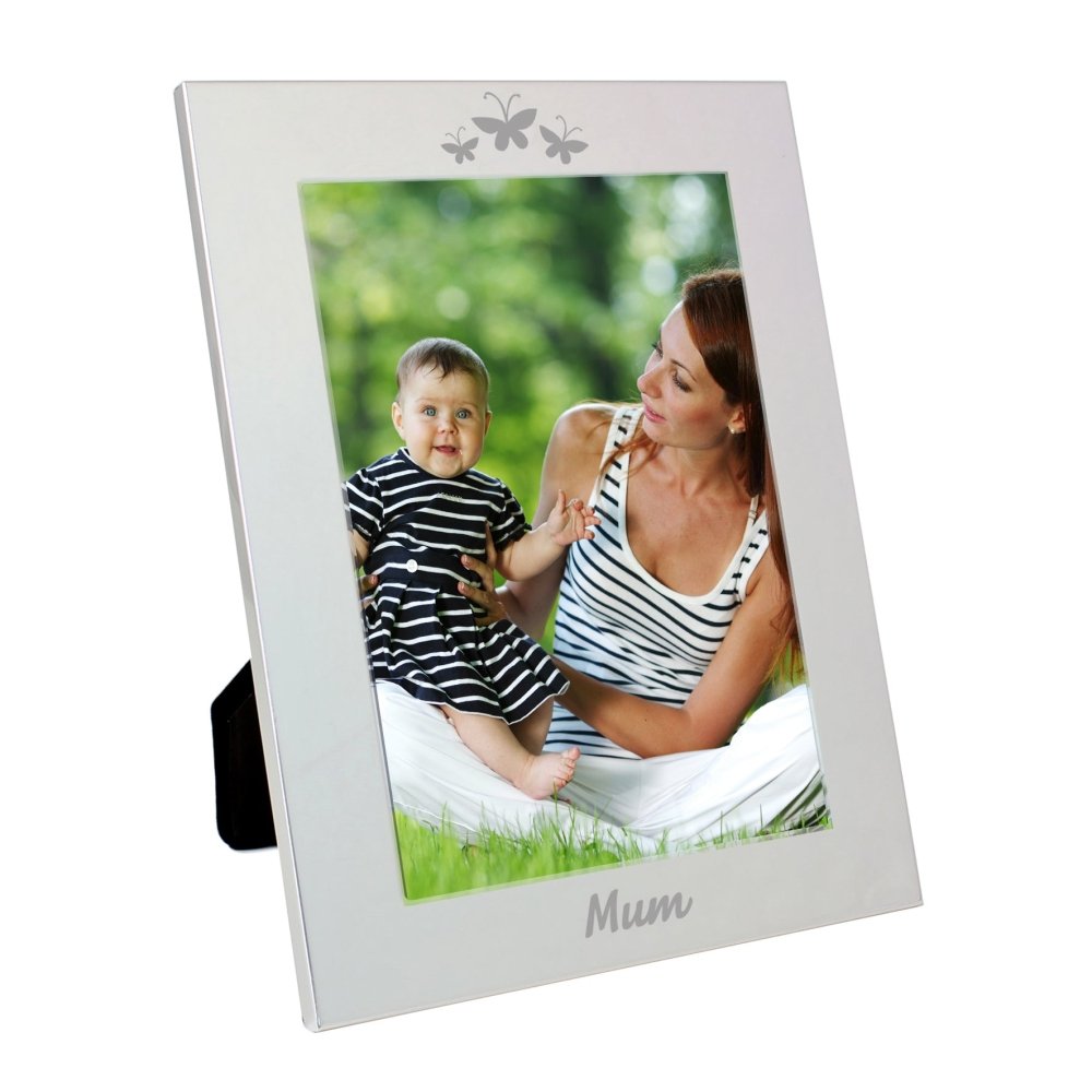 Silver 5x7 Inch Mum Photo Frame