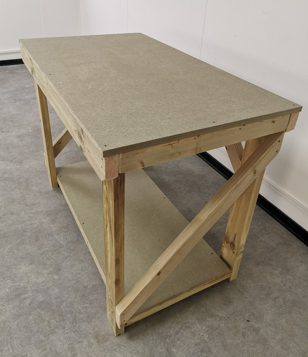 Wooden Workbench 18mm uniMDF Moisture Resistant Top