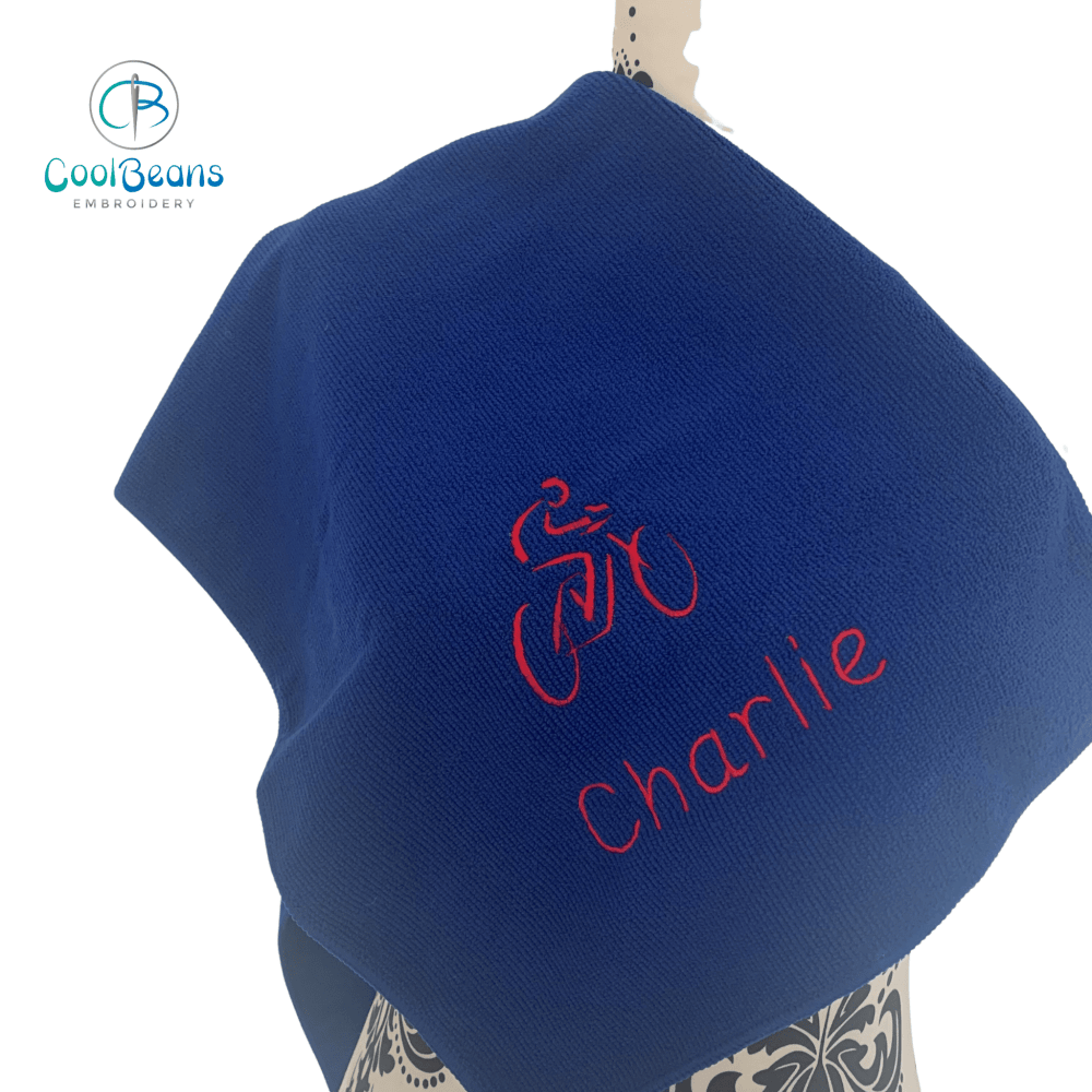 Sports - Cycling Microfibre Towel - Personalised